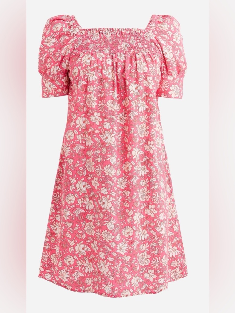 J.Crew Afternoon dress in tossed floral